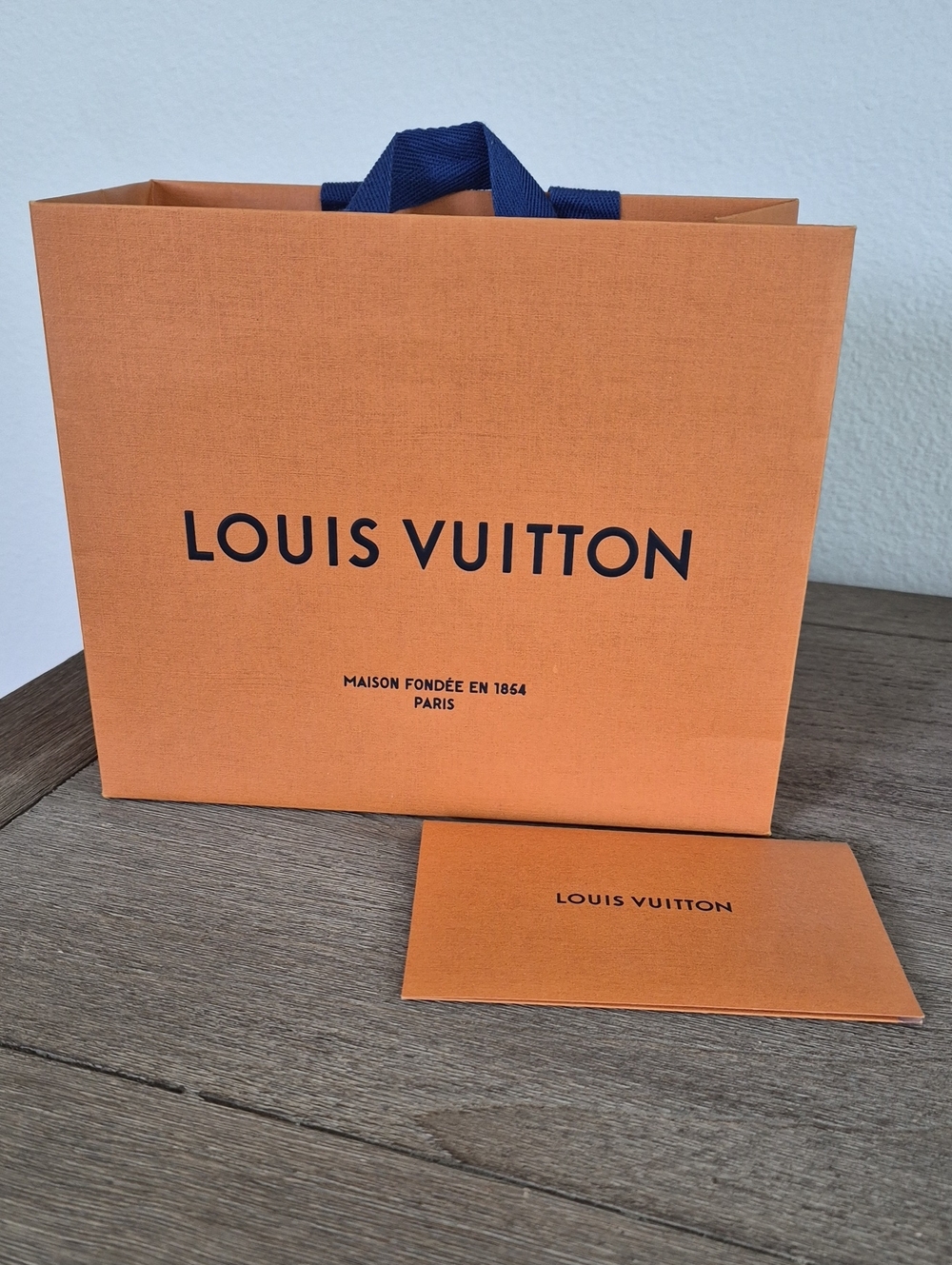 Louis Vuitton Gift Bag With Card Insert
